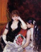 Pierre-Auguste Renoir At the Concert a Box at the Opera oil painting
